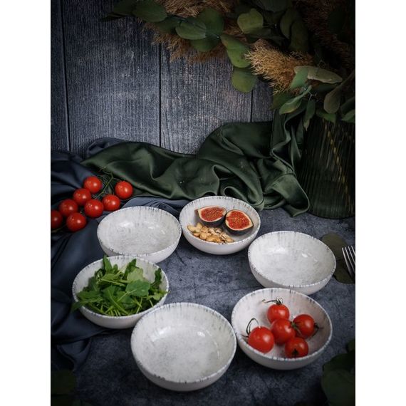 Салатник полуглубокий 13см,  цвет серый, BLIZZARD, Porland, изображение 25