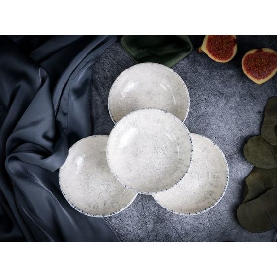 Салатник полуглубокий 10см,  цвет серый, BLIZZARD, Porland, изображение 15