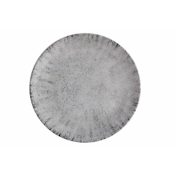 Тарелка мелкая 26 см, без борта,  цвет серый, BLIZZARD, Porland, изображение 16