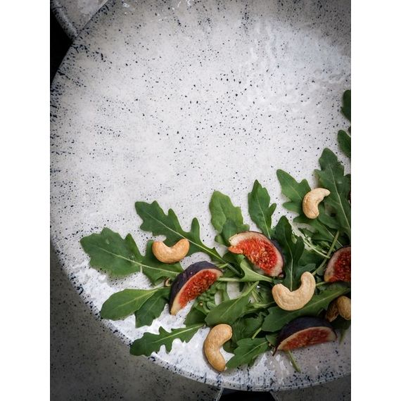 Тарелка мелкая 26 см, без борта,  цвет серый, BLIZZARD, Porland, изображение 12