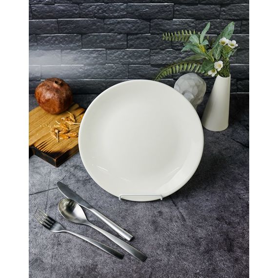 Тарелка d 24 см, Seasons Белый, Porland, изображение 4