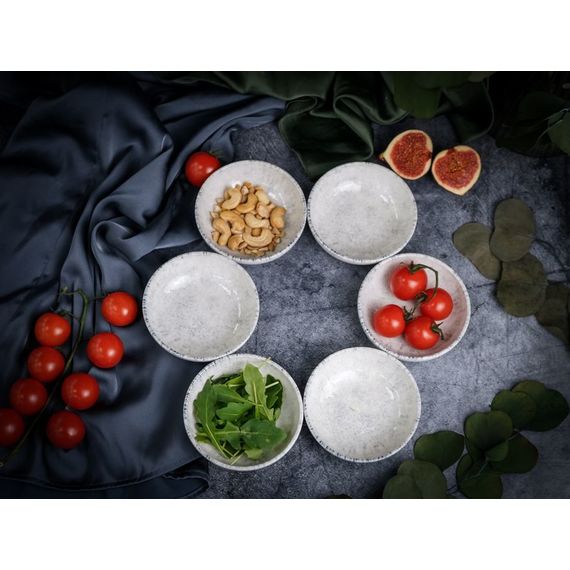 Салатник полуглубокий 10см,  цвет серый, BLIZZARD, Porland, изображение 31