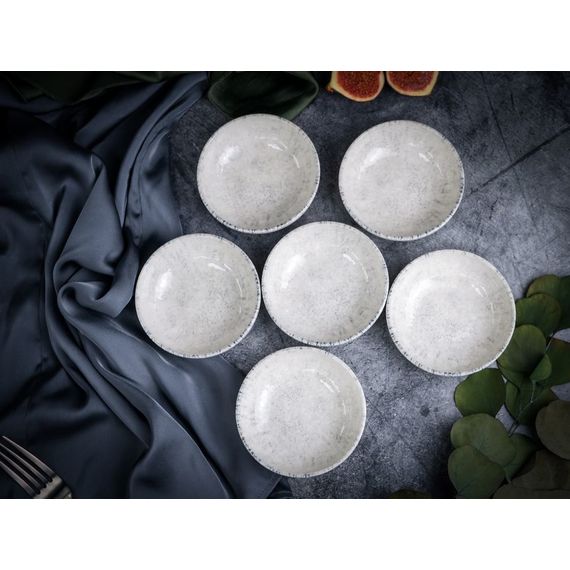 Салатник полуглубокий 10см,  цвет серый, BLIZZARD, Porland, изображение 22