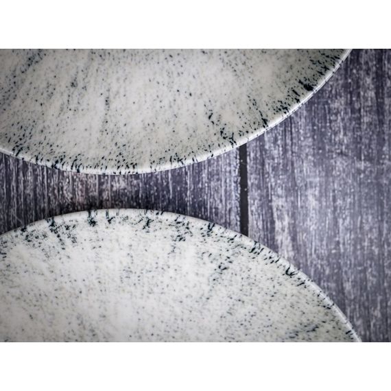 Тарелка мелкая 21 см, без борта,  цвет серый, BLIZZARD, Porland, изображение 11