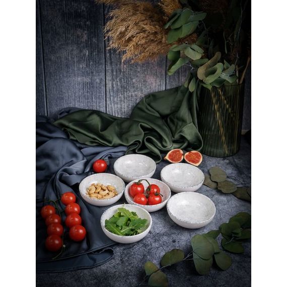 Салатник полуглубокий 10см,  цвет серый, BLIZZARD, Porland, изображение 26