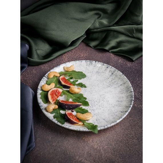 Тарелка мелкая 17 см, без борта,  цвет серый, BLIZZARD, Porland, изображение 4