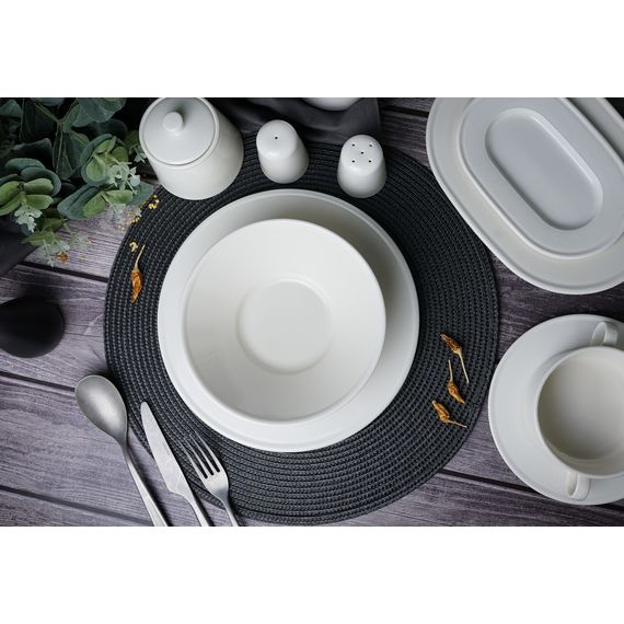 Чашка суповая с ручками 11 см, LINE, Porland, изображение 7