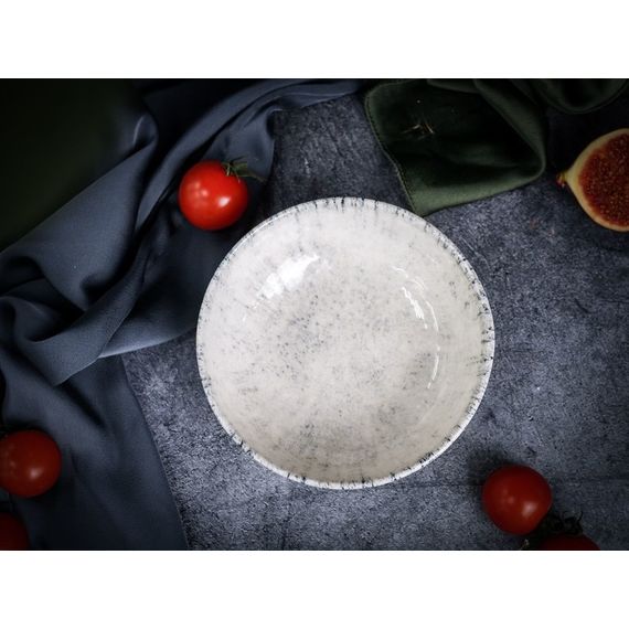 Салатник полуглубокий 13см,  цвет серый, BLIZZARD, Porland, изображение 2