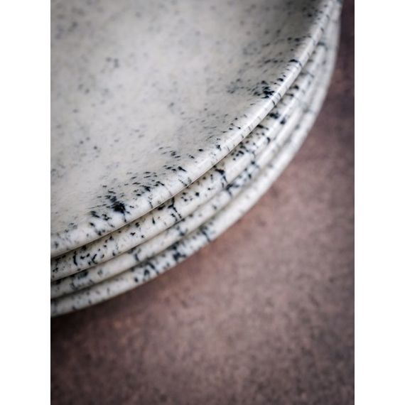 Тарелка мелкая 17 см, без борта,  цвет серый, BLIZZARD, Porland, изображение 15