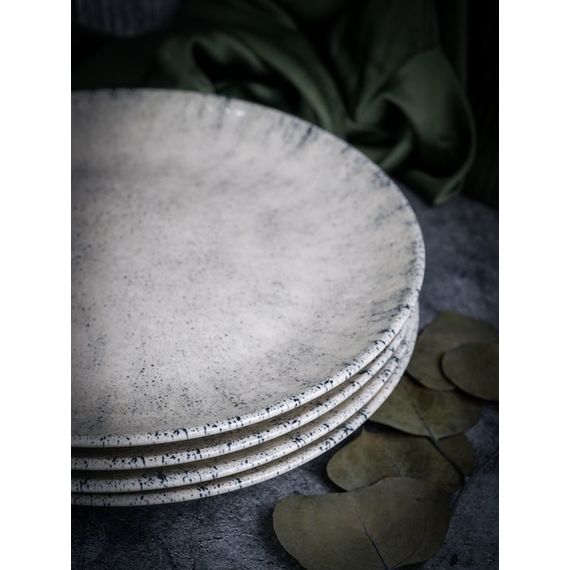 Тарелка мелкая 26 см, без борта,  цвет серый, BLIZZARD, Porland, изображение 9