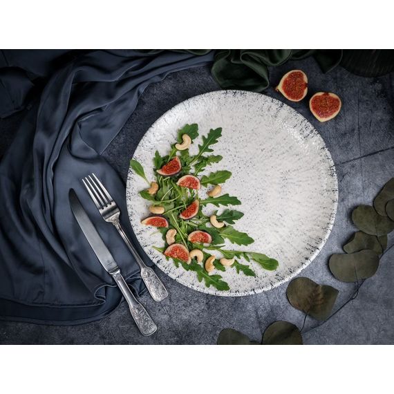 Тарелка мелкая 30 см, без борта,  цвет серый, BLIZZARD, Porland, изображение 2