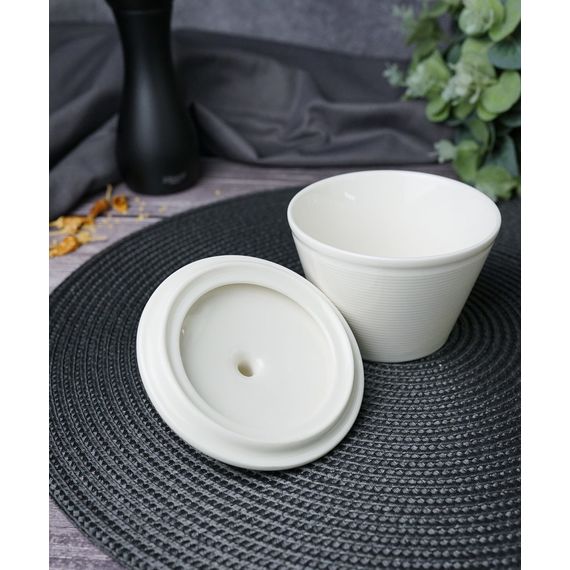 Сахарница с крышкой 250 мл, LINE, Porland, изображение 3