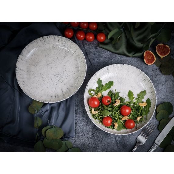 Салатник полуглубокий 22см,  цвет серый, BLIZZARD, Porland, изображение 10