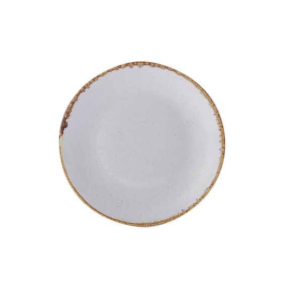 Тарелка мелкая без рима 30 cm, Seasons Серый, Porland
