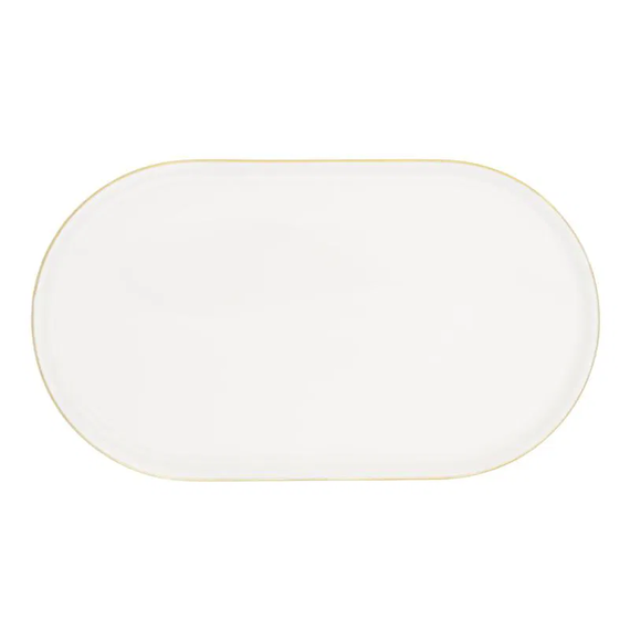 Блюдо овальное 28см, CHOPIN GOLD, Porland