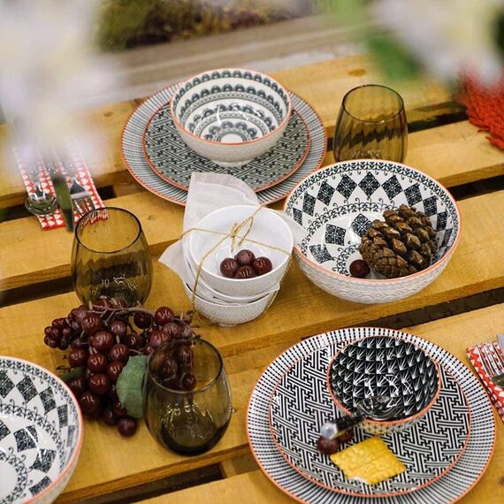 Mix&match grey plate 22cm, изображение 3