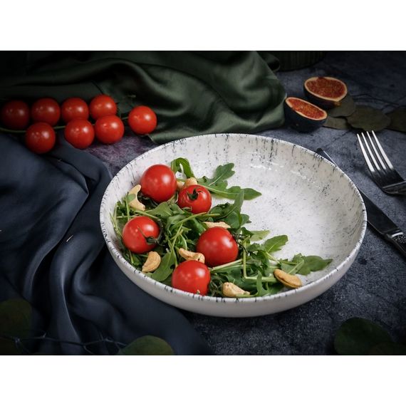 Салатник полуглубокий 22см,  цвет серый, BLIZZARD, Porland, изображение 4