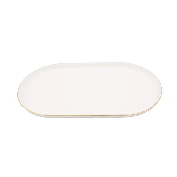 Блюдо овальное 28см, CHOPIN GOLD, Porland, изображение 3