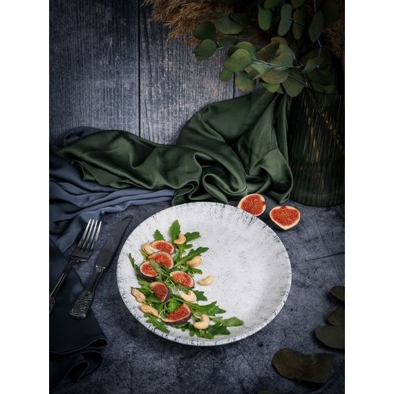 Блюдо овальное 31 х 24 см,  цвет серый, BLIZZARD, Porland, изображение 10