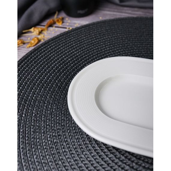 Тарелка овальная 19  см, LINE, Porland, изображение 3