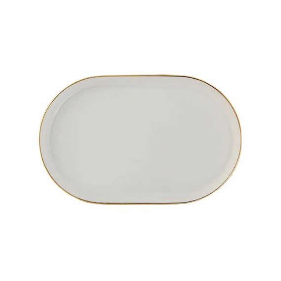Блюдо овальное 18см CHOPIN GOLD, Porland
