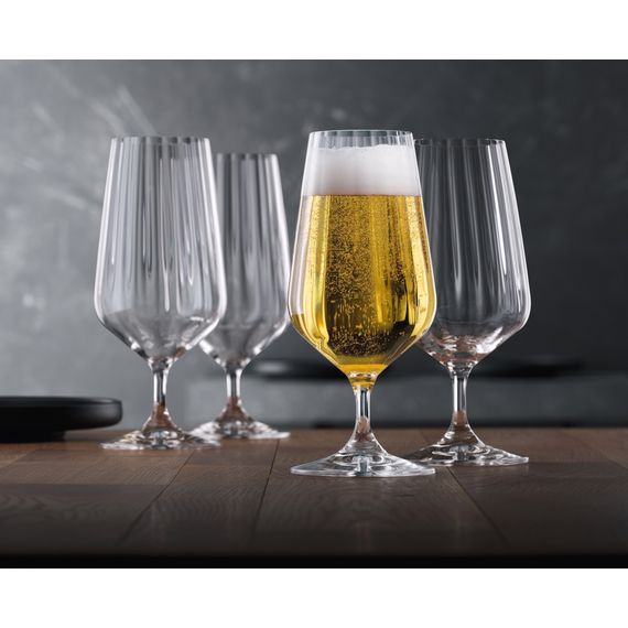 Набор из 4-х бокалов для пива, 440 мл, хрустальное стекло, серия Lifestyle, Spiegelau, изображение 2