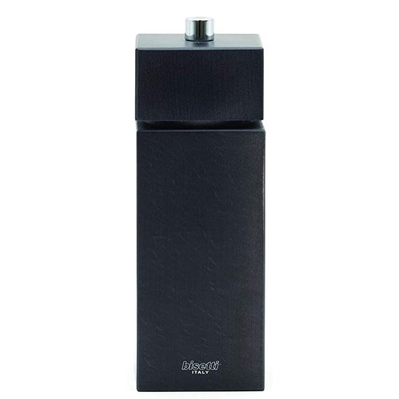 Мельница для перца h 16,5 см, бук, цвет черный, серия TRENTO, Bisetti