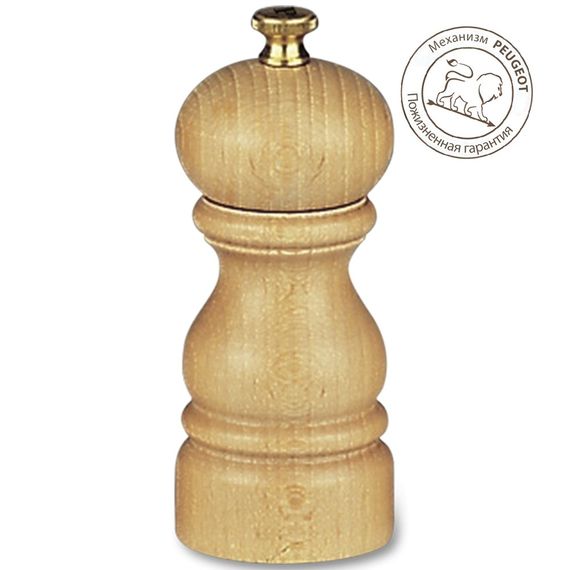 Мельница для перца 12 см, дерево, светло-коричневый, PARIS PEUGEOT, Франция