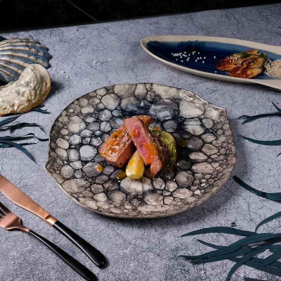 Блюдо 31,5*28,7 см,керамика "Frutti di Mare", P.L. Proff Cuisine