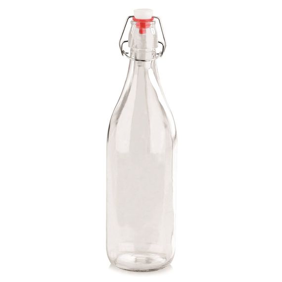 Бутылка графин для масла и уксуса 260 мл d 6 см h19,5 см с пробкой бугельный зам, P.L. Proff Cuisine