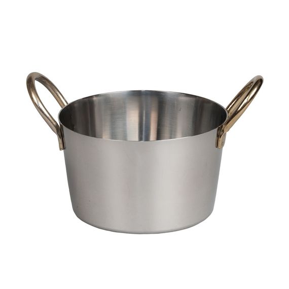 Чашка нержавейка 10см, для подачи снеков, P.L. Proff Cuisine