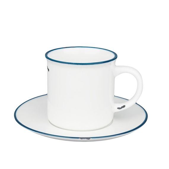 Чайная пара "Bakery- Fusion" 280 мл, d=8.3см, h=8.1 см,  P.L. Proff Cuisine