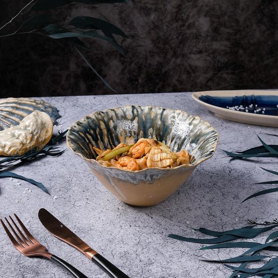 Салатник d=20 см, 925 мл. керамика "Frutti di Mare", P.L. Proff Cuisine