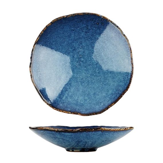 Салатник d=21,5см, h=5 см, 620 мл.фарфор,серия "Aqua Blue", P.L. Proff Cuisine