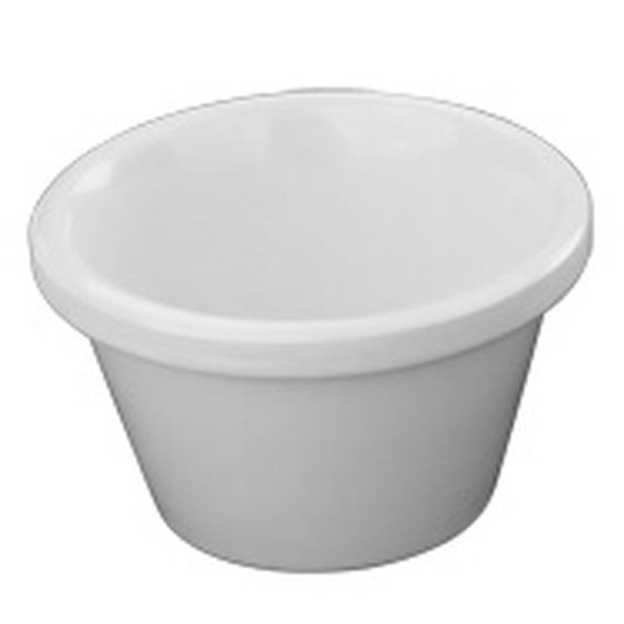 Соусник белый, 40 мл, d=5см,  h= 3.5 см, .пластик, P.L. Proff Cuisine