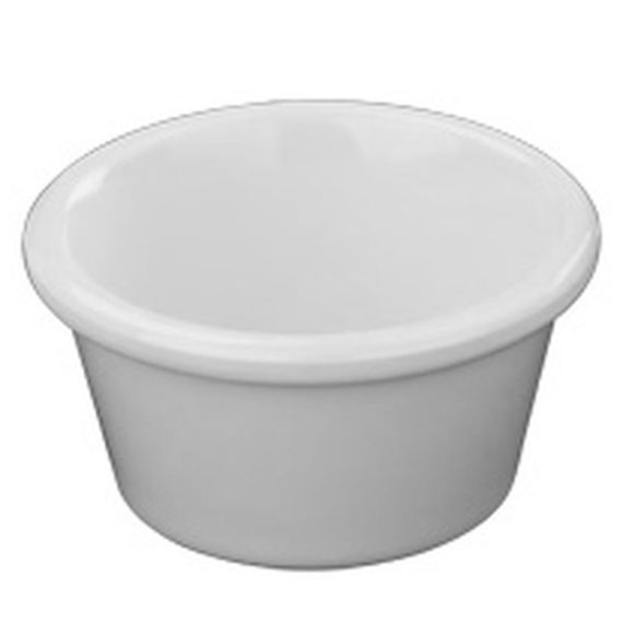 Соусник белый, 60 мл, d=6 см, h=3.5 см, пластик, P.L. Proff Cuisine