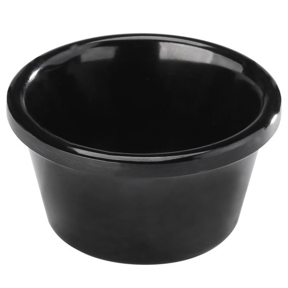Соусник черный, 55 мл, пластик, P.L. Proff Cuisine