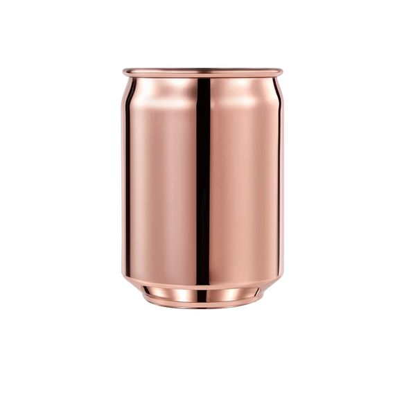 Стакан для коктейля банка 400 мл "Кола" d 7,2 см h10,5 см нерж. медный цвет, P.L. Proff Cuisine
