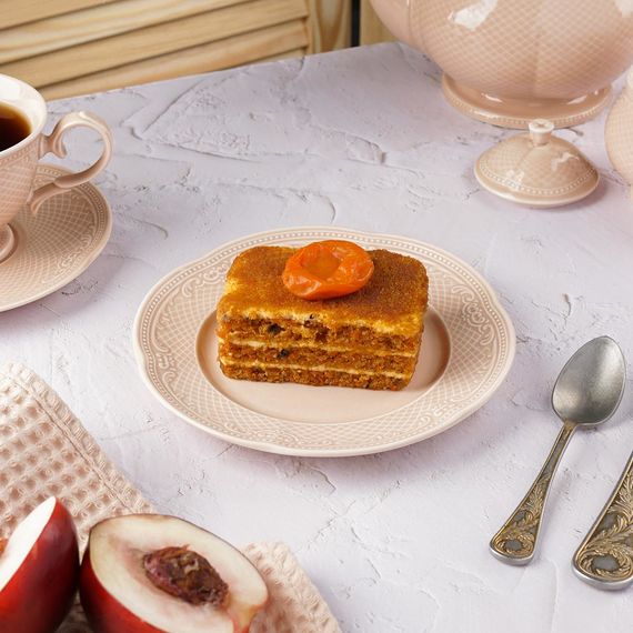 Тарелка 18 см, фарфор,серия "Aristocrat-Peach Tea", Noble, P.L. Proff Cuisine