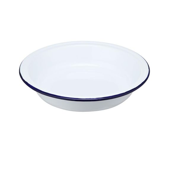 Тарелка,салатник эмалированный d=20 h=4.5 см, "Blue Rim", P.L. Proff Cuisine