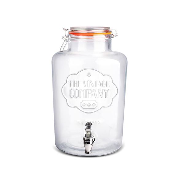 Диспенсер д/напитков(лимонадник),стеклянный с краном, 7,5 л, P.L. - Proff Cuisine