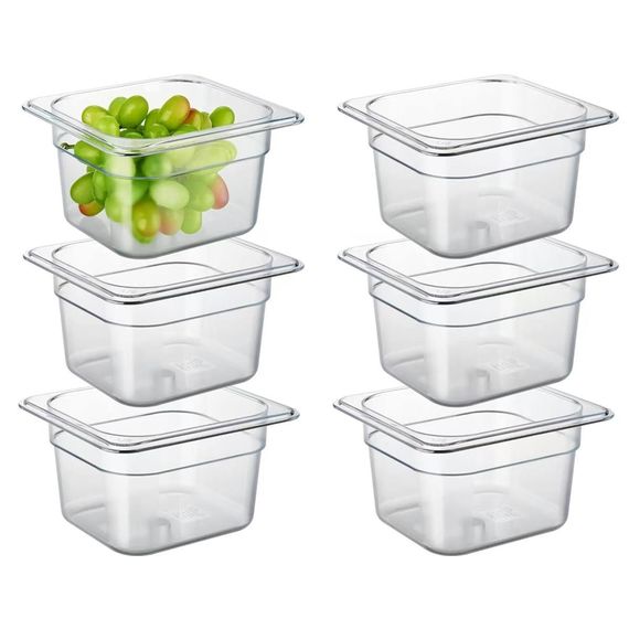 Гастроемкость 1/6*200 мм ( мм)  поликарбонат, P.L. Proff Cuisine