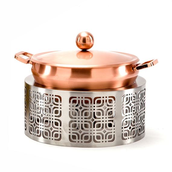 Подставка + кастрюля для выкладки, 1 л, 29*29*20 см, P.L. Proff Cuisine