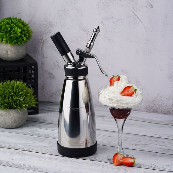 Сифон (кремер) для взбивания сливок,"Термо",сталь 18/8, 0,5 л, P.L. Proff Cuisine
