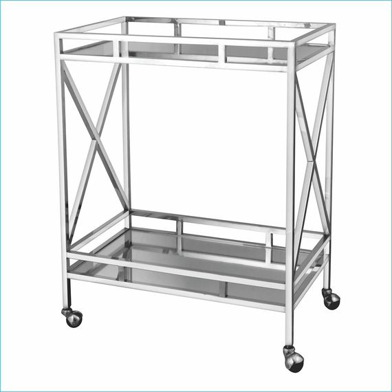 Тележка сервировочная,нержавеющая сталь 75*45*97 см, P.L. Proff Cuisine