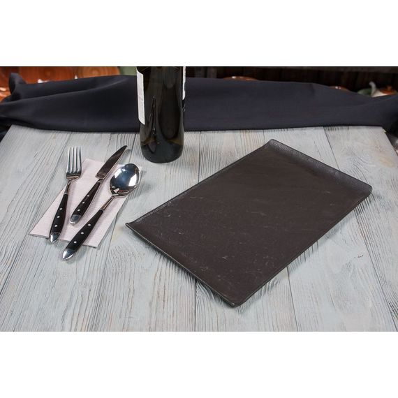 Блюдо  Black Raw Steller 33,5*20,5*1,5 см, P.L. Proff Cuisine