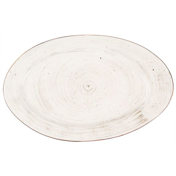 Блюдо овальное White Fusion 40*25 см, P.L. Proff Cuisine