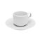 Блюдце для чашки стопир. 180/240мл, 15см, цвет белый, SOLEY, Porland, изображение 2