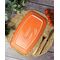 Тарелка прямоугольная 31*18 см, Seasons Оранжевый, Porland, изображение 9