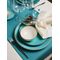 Блюдо прямоугольное 21х27см, Seasons Бирюзовый, Porland, изображение 17